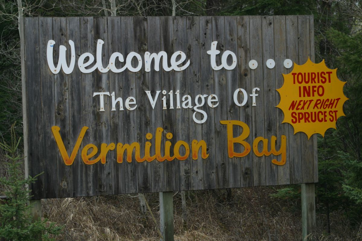 Welcome to Vermilion Bay, Ontario