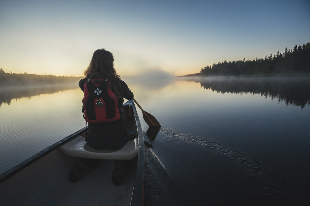 Canoeing in Wabakimi Provincial Park