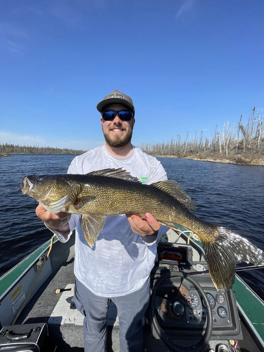 Catch trophy walleye on Nungesser Lake.