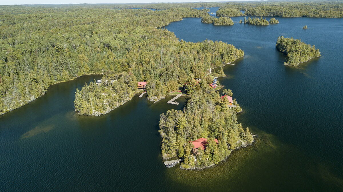 Manitou Weather Station Fish Lodge on Lower Manitou Lake