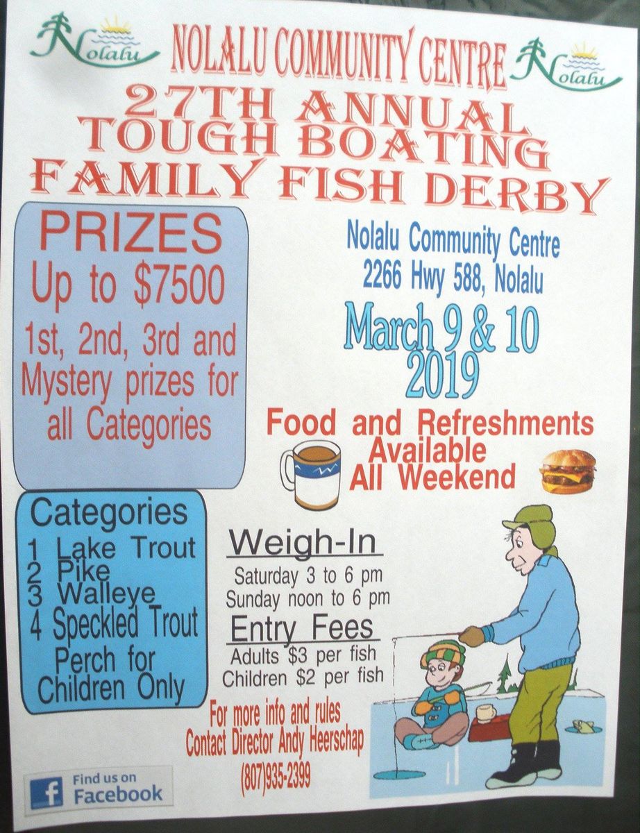 Nolalu's Annual Tough Boating Family Fish Derby Sunset Country