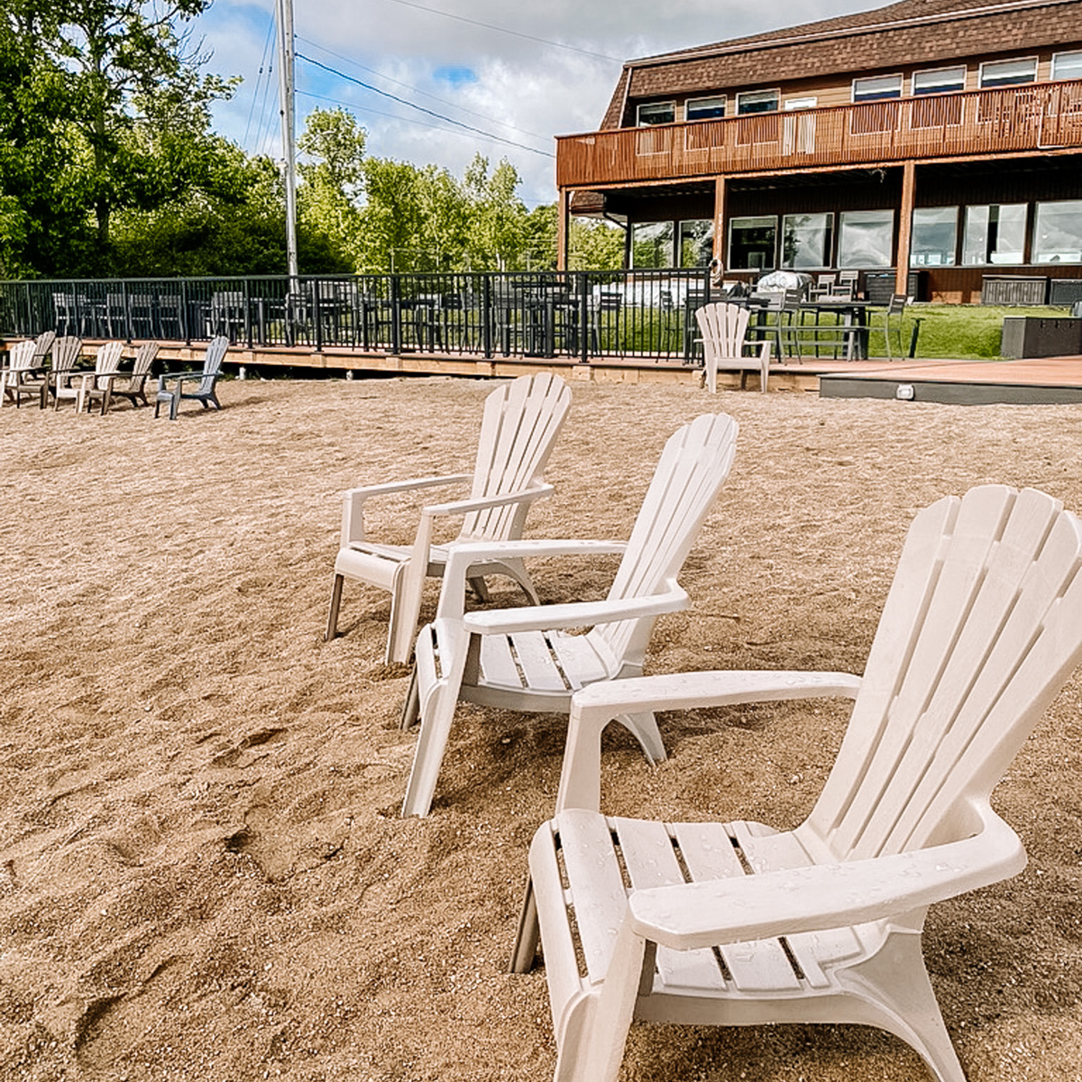 La Place Rendez Vous Hotel on Rainy Lake in Fort Frances, Ontario, Canada.