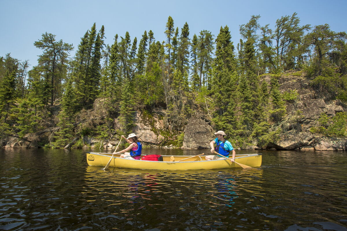 Northwestern Ontario canoe routes