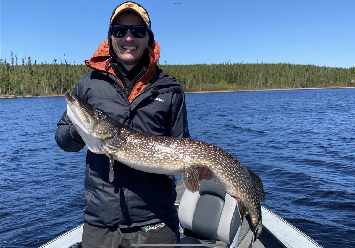 Catch big northern pike on Nungesser Lake.
