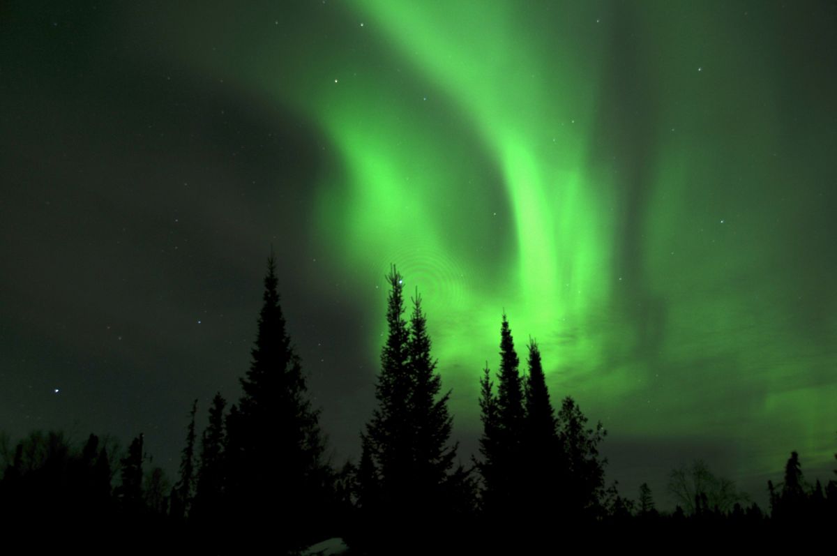 Northern Lights at Sioux Lookout, Ontario