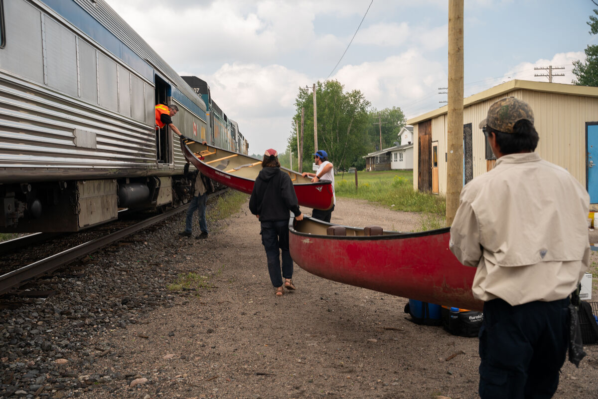 Train-in to Wabakimi Provincial Park