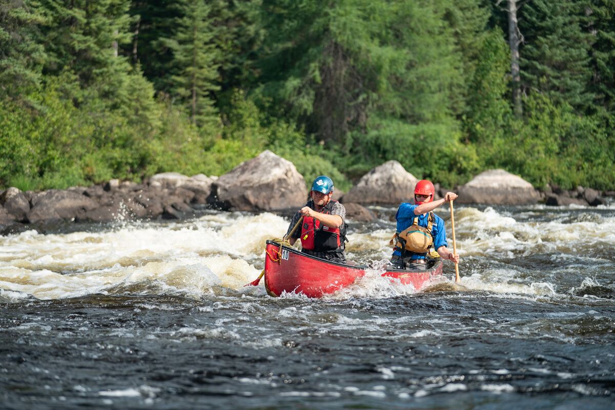 Paddling the Allanwater River