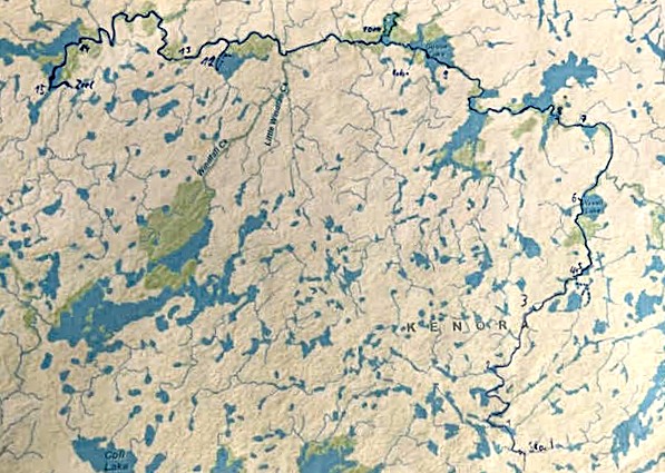 Berens River Canoe Route in Woodland Caribou Provincial Park - Goldseekers.net