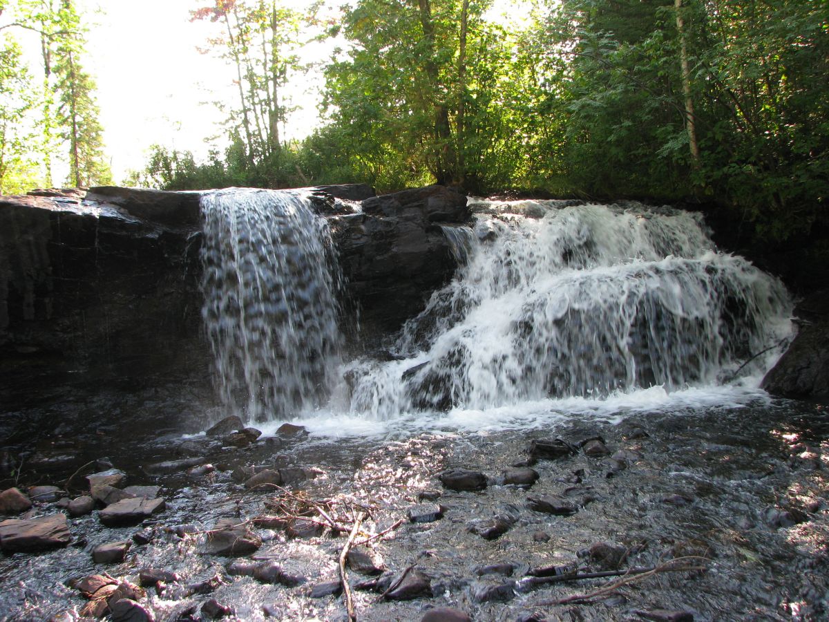 Raleigh Falls in Ignace, Ontario