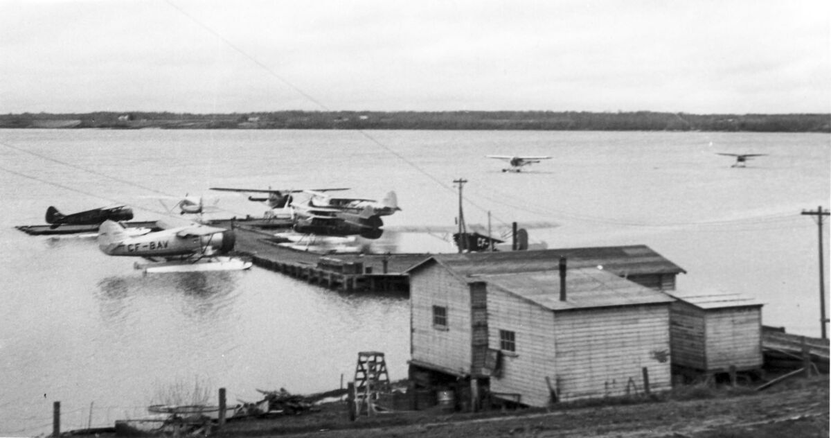 Waterfront at Red Lake circa 1930s