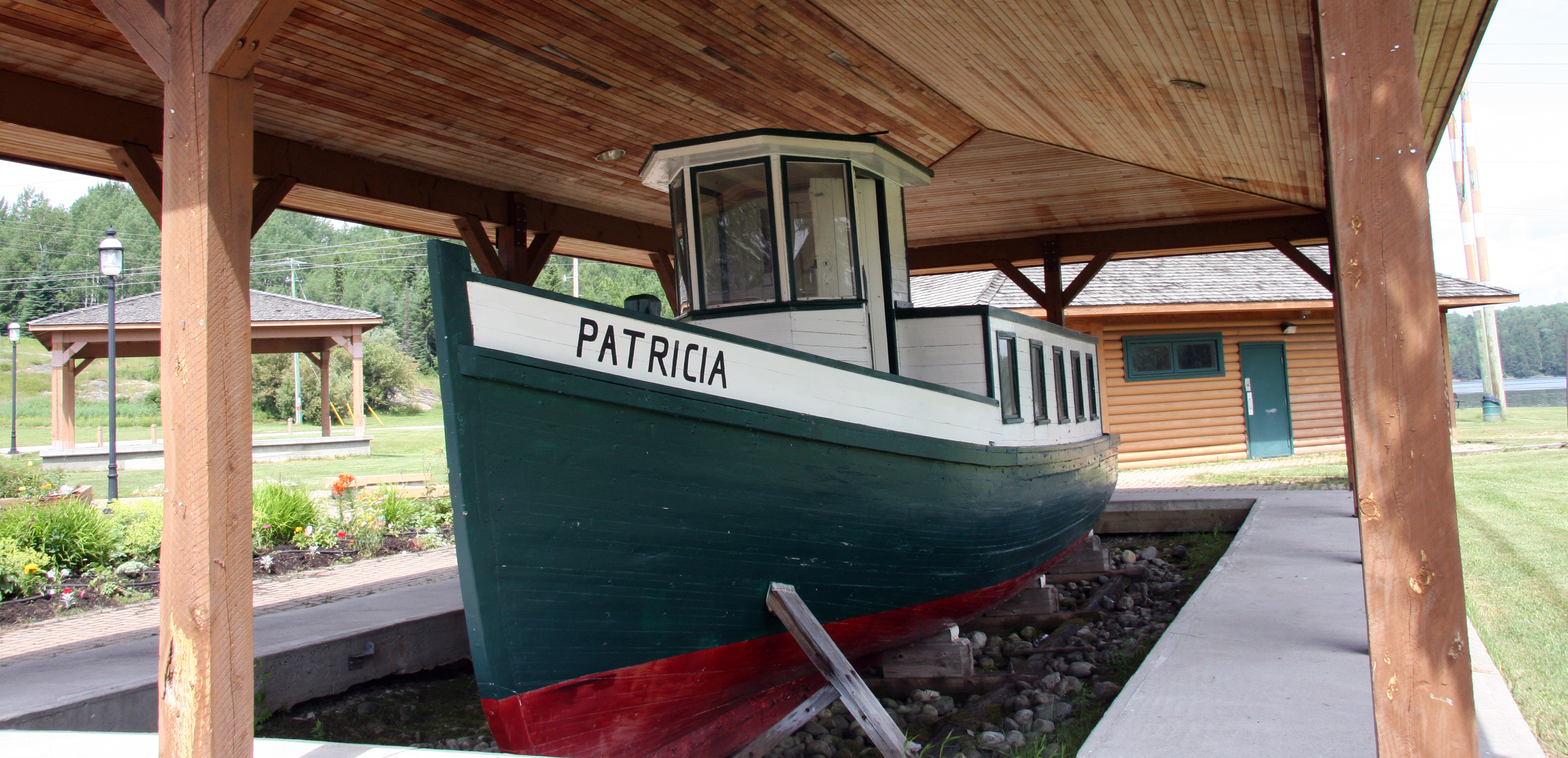 The Patricia Tugboat in Ear Falls