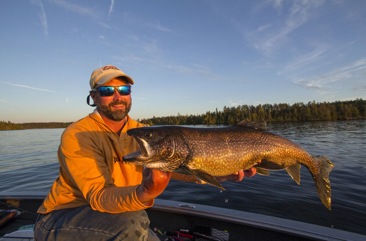 lake trout fishing at outpost lakes