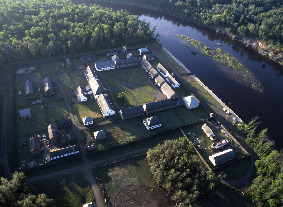 Aerial View of Fort William Historical Park