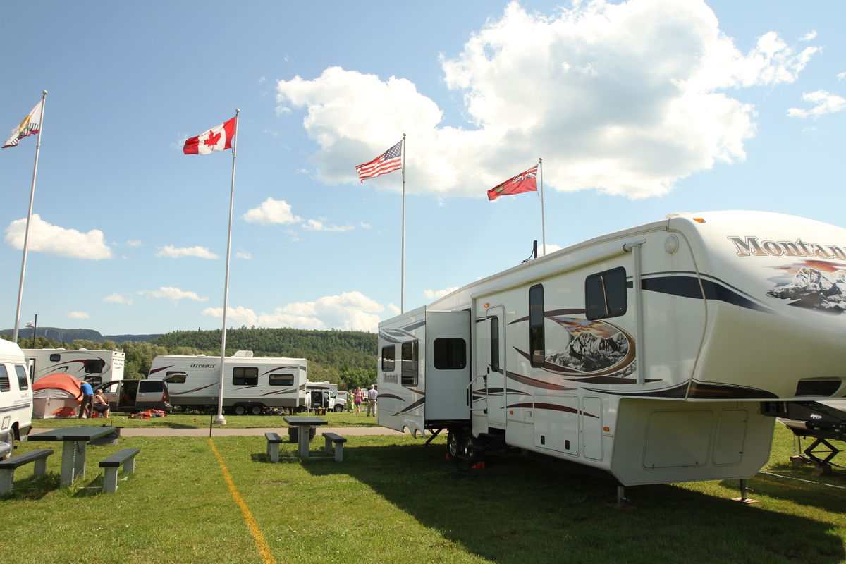 Camping in Northern Ontario near Thunder Bay