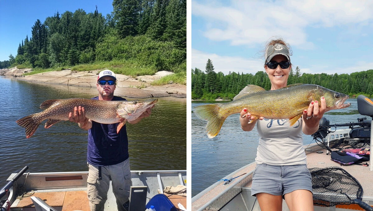 Fishing at Separation Lake Outposts