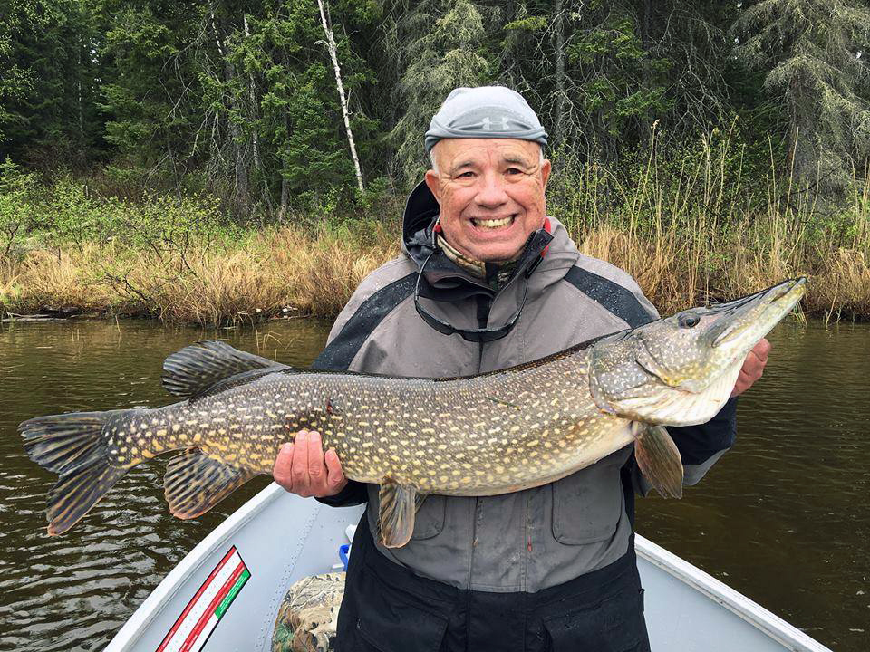 John R. caught this 45.5 inch northern pike May 23, 2016