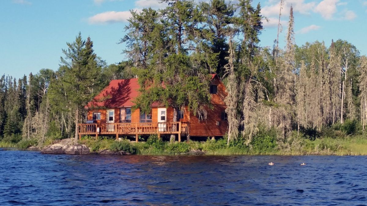 A new 4-person housekeeping cabin on Little Bear Lake.