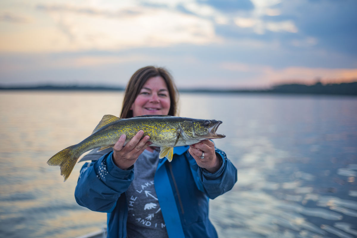 How to hold and release a fish