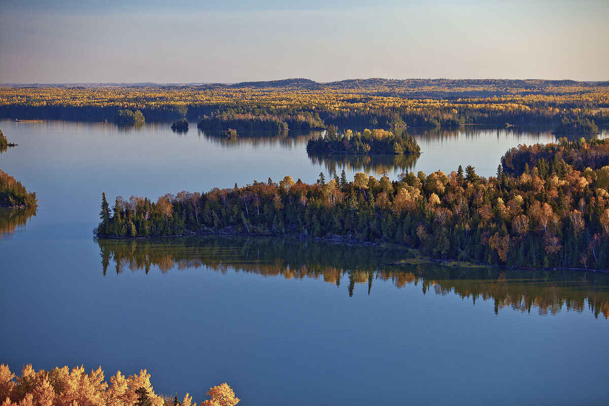 fall colours and great freshwater fishing