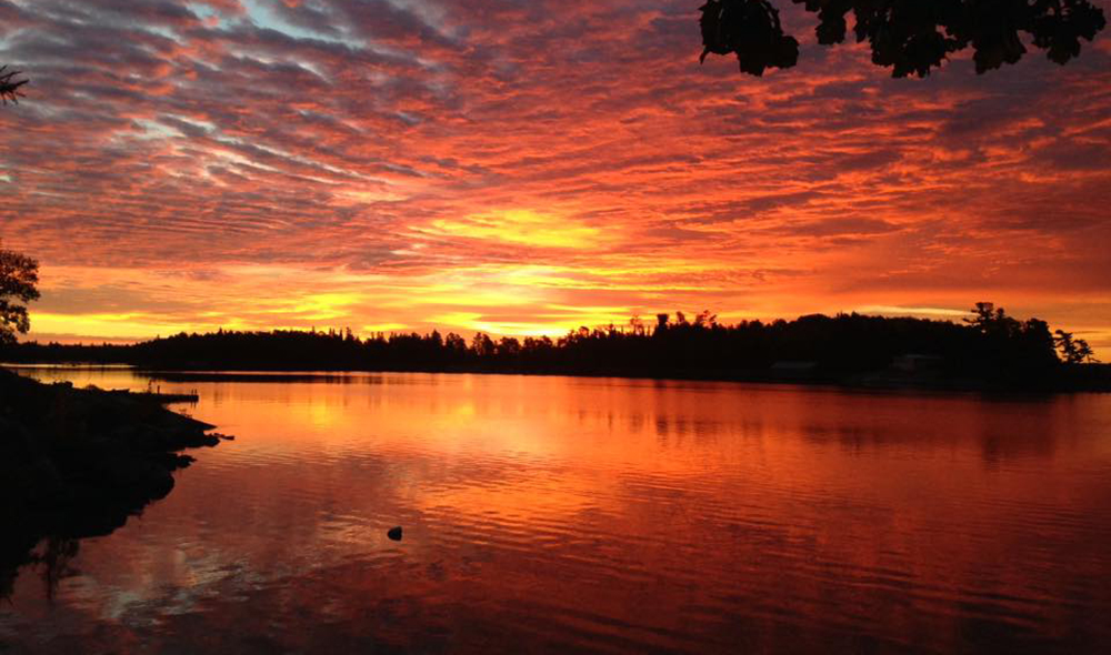 Moonlite Bay Resort Sunset Country Ontario Canada