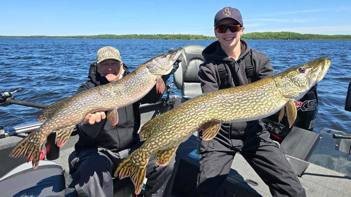 Northern pike fishing at Procyk's Angler's Paradise Lodge