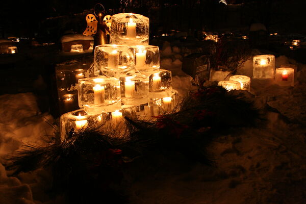 Image of Ice Candle Festival of Lights - Christmas Eve Service 