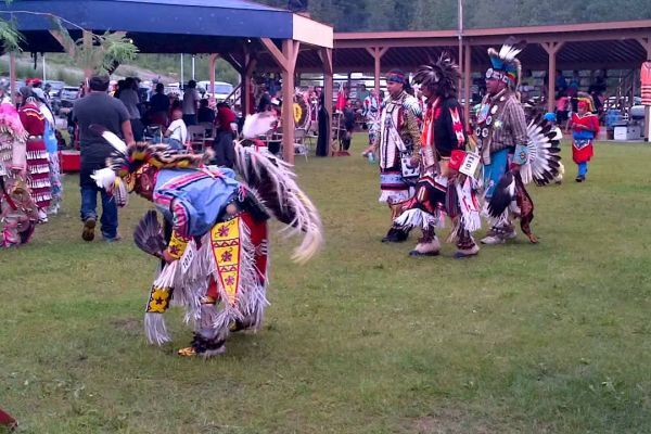 Image of Anishinaabeg of Naongashiing (Big Island First Nation) Pow Wow