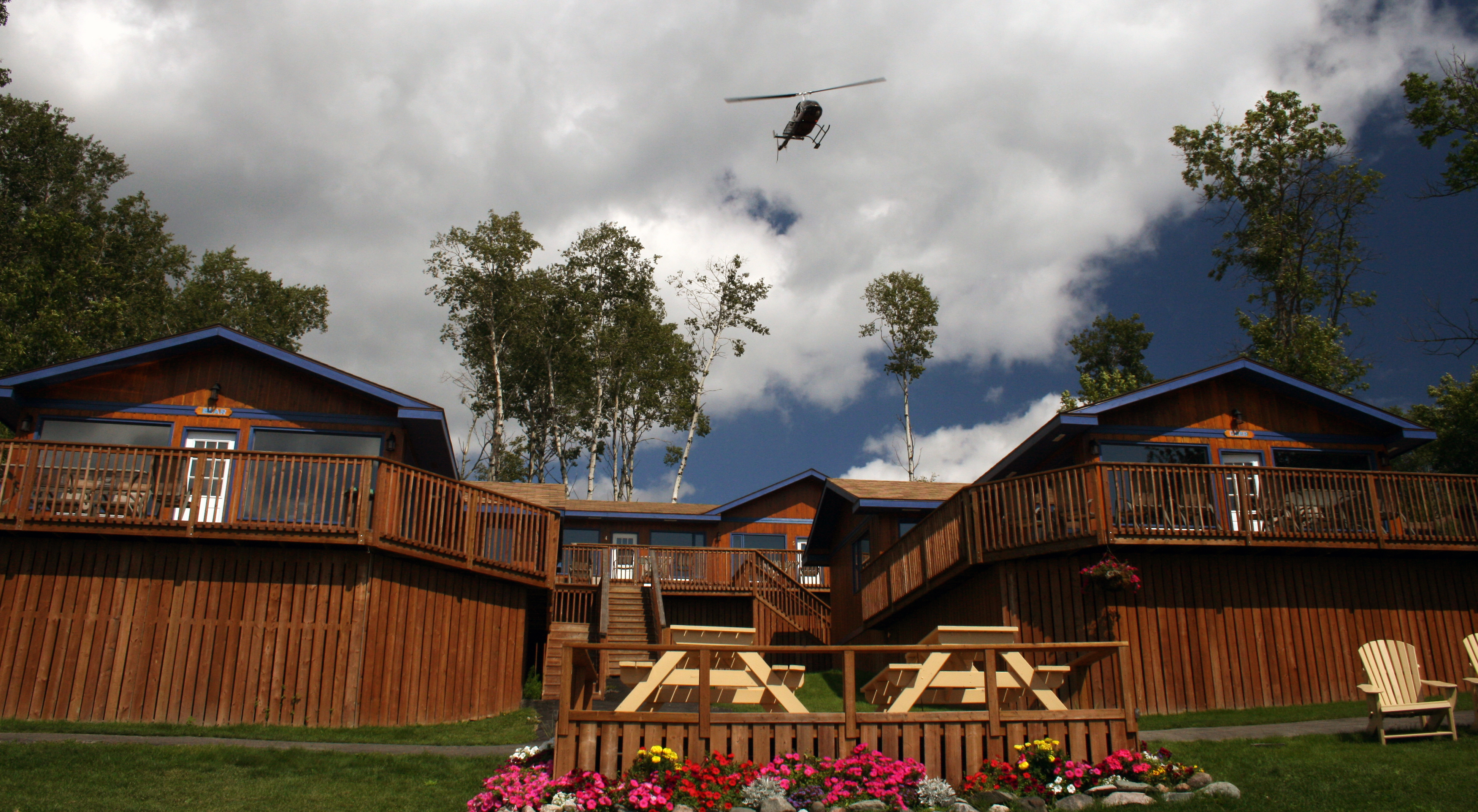 Boat-in fishing lodges in Ontario