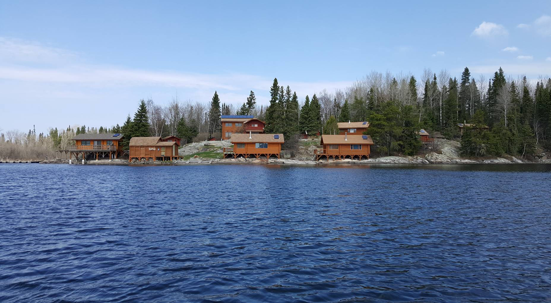 Wine Lake Camp Sunset Country, Ontario, Canada