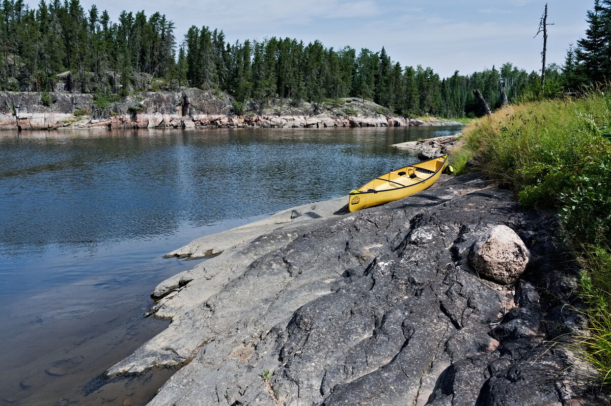 Goldseekers Canoe Outfitters use Souris River Canoes